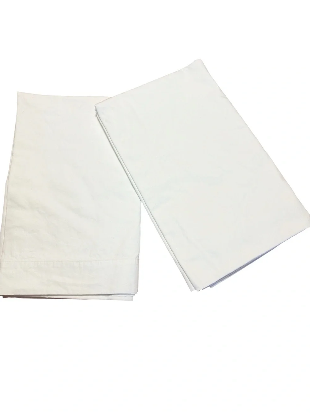 Pottery Barn White Curtains Seaton 50x84 Set Of 2 Cotton Panels